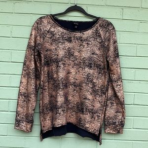 Art Class rose gold metallic sweatshirt girl”s size XL